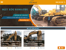 Tablet Screenshot of mayxaydung.com